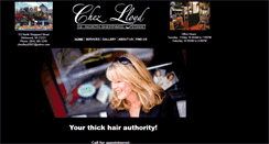 Desktop Screenshot of chezlloyd.com